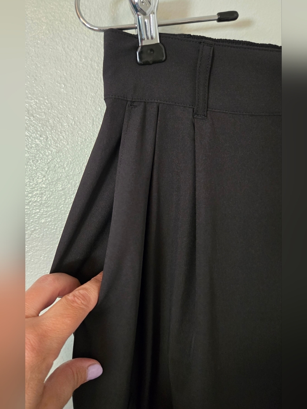 Gap Fit | Black High Rise Runaround Cargo Joggers Size Small Tall - Picture 7 of 13